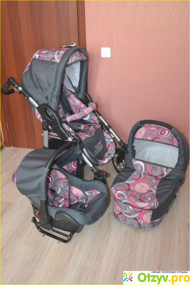 Отзыв о Детская коляска Verdi Max (3 в 1)