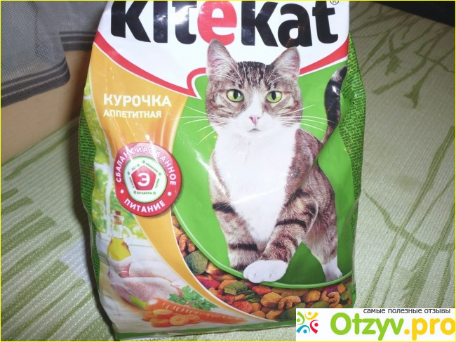 Сухой корм для кошек Китекат фото1