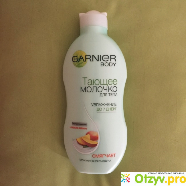 Отзыв о Garnier body тающее молочко для тела