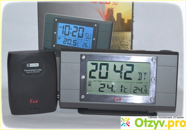 Отзыв о Часы проекционные Ea2 OP306 Optimus с датчиком измерения температуры