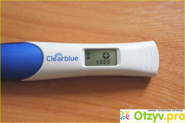 Отзыв о Тест на беременность clearblue цена