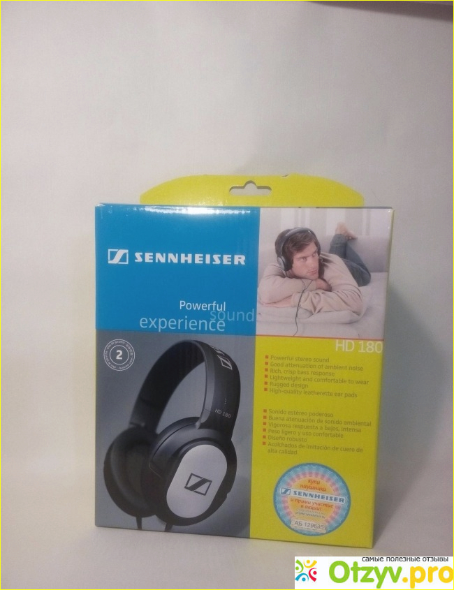 Отзыв о Sennheiser hd 180
