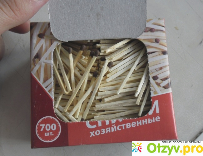 Спички хозяйственные "Красная цена" фото1