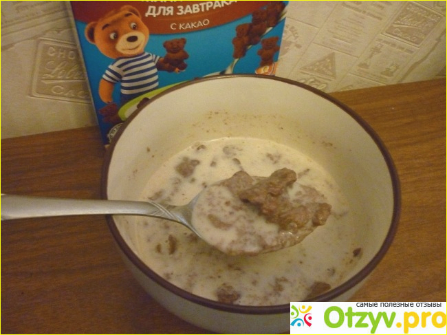 Мини-печенье для завтрака с какао медвежонок Барни фото4