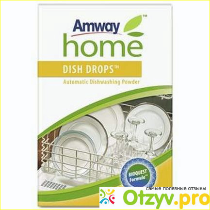 Отзыв о Порошок для автоматических посудомоечных машин DISH DROPS.