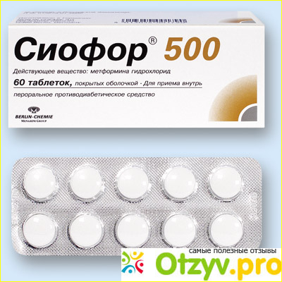 Отзыв о Сиофор 500