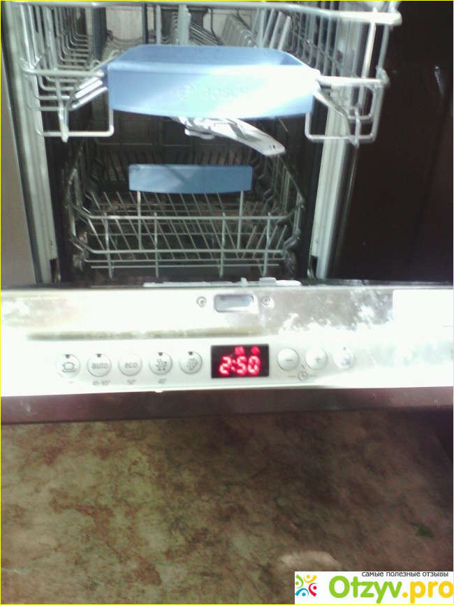 Отзыв о Встраиваемая посудомоечная машина BOSCH