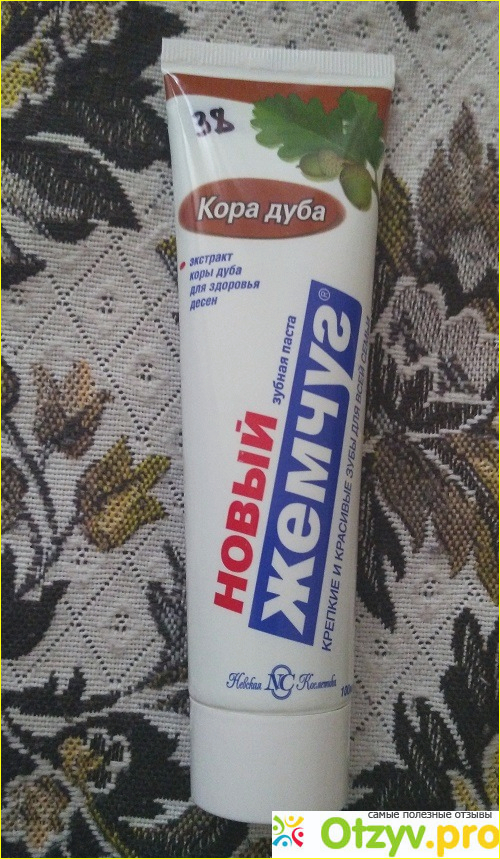 Отзыв о Зубная паста "Новый жемчуг" Кора дуба