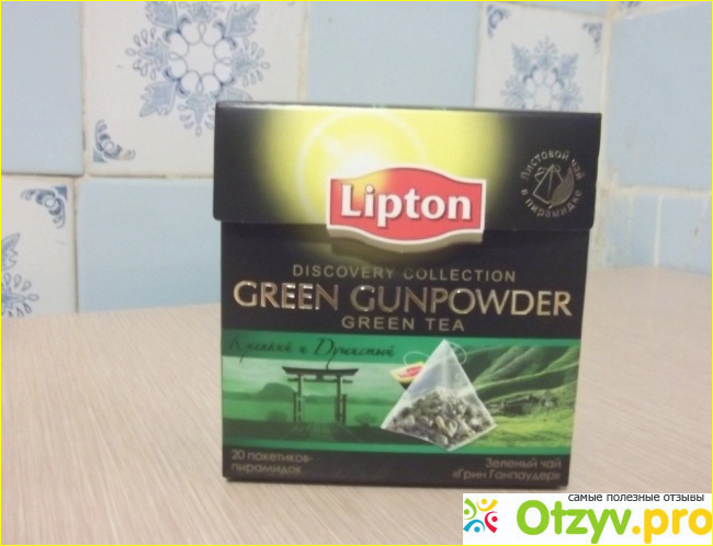 Отзыв о Зеленый чай Липтон