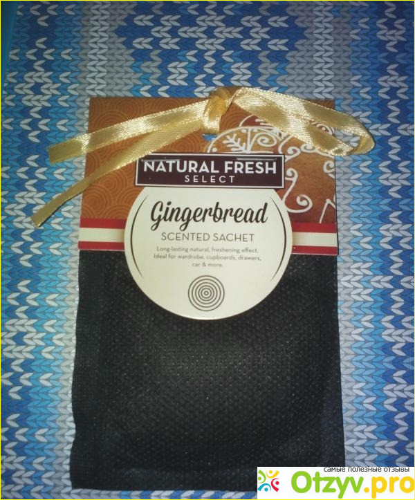 Ароматическое саше с ароматом пряника Natural Fresh Select фото1