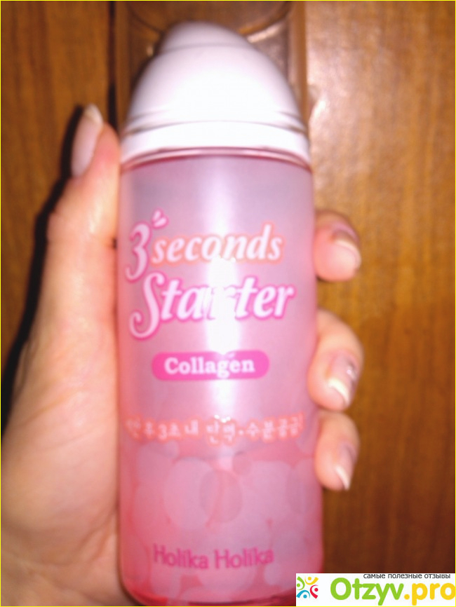 Отзыв о Collagen 3 Seconds Starter Holika Holika гель для лица