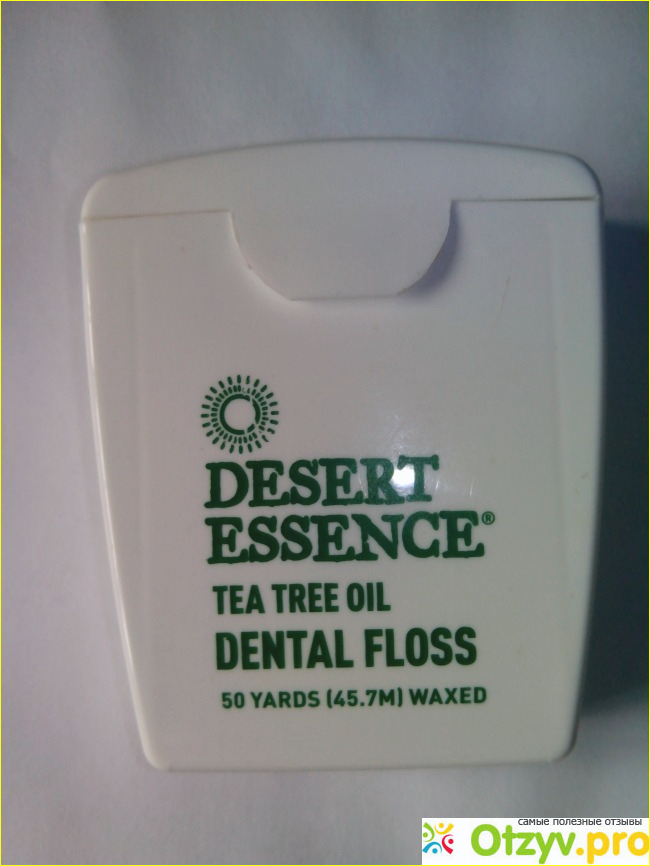 Отзыв о Tea tree oil Dental Floss (45.7 m) waxed