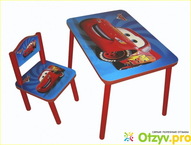 Стульчик и столик детские фото3