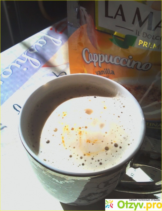 Кофейный напиток капучино La Mattina с ванильным вкусом фото2