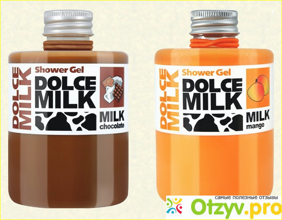 DOLCE MILK Гель для душа Молоко и Шоколад фото1