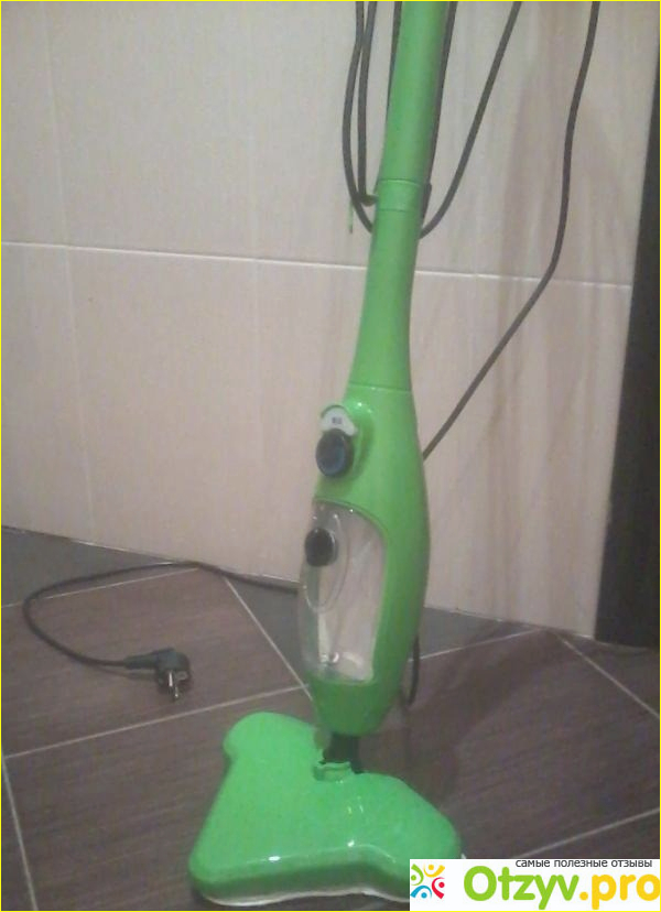 Швабра паровая H2O MOP X5 Elite зеленая фото1