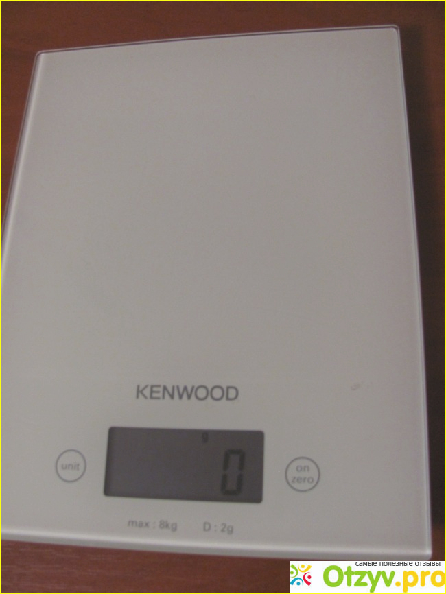 Отзыв о ЭЛЕКТРОННЫЕ КУХОННЫЕ ВЕСЫ KENWOOD DS401