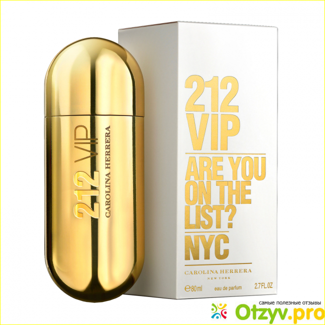Отзыв о Туалетная вода 212 VIP Carolina Herrera