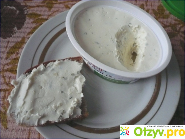 Творожный сыр Hochland с зеленью фото3