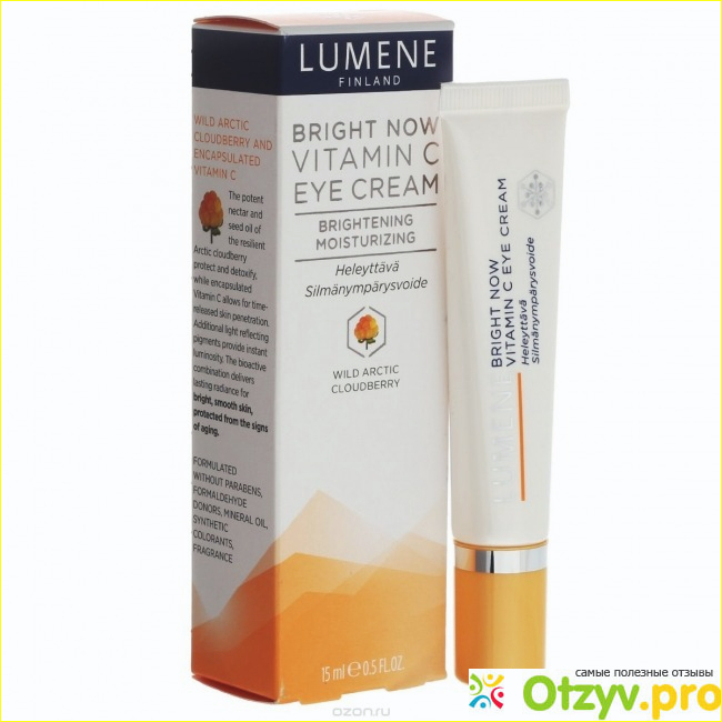 Отзыв о Крем для глаз Крем Bright Now Vitamin C Eye Cream Lumene