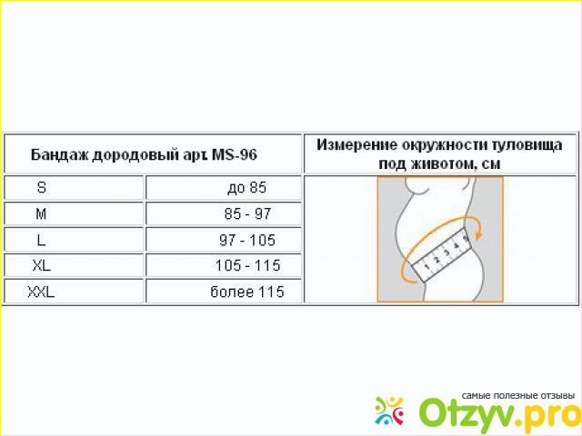 Орлетт бандаж дородовый ms-96 р.l белый фото1