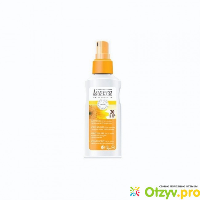 Отзыв о Защита от солнца Спрей Sun Spray SPF 20 Lavera