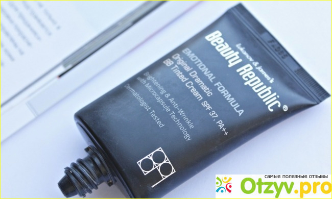 Отзыв о BB крем Dramatic Violet touch BB Tinted Cream SPF 37 PA++ Beauty Republic