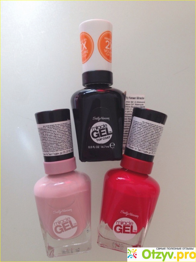 Отзыв о Sally hansen miracle gel