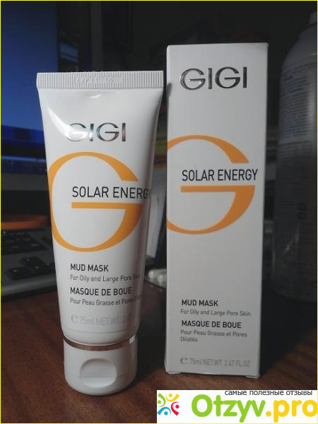 Отзыв о Маска для лица GIGI Ихтиоловая грязевая Солнечная Энергия / Solar energy mud mask