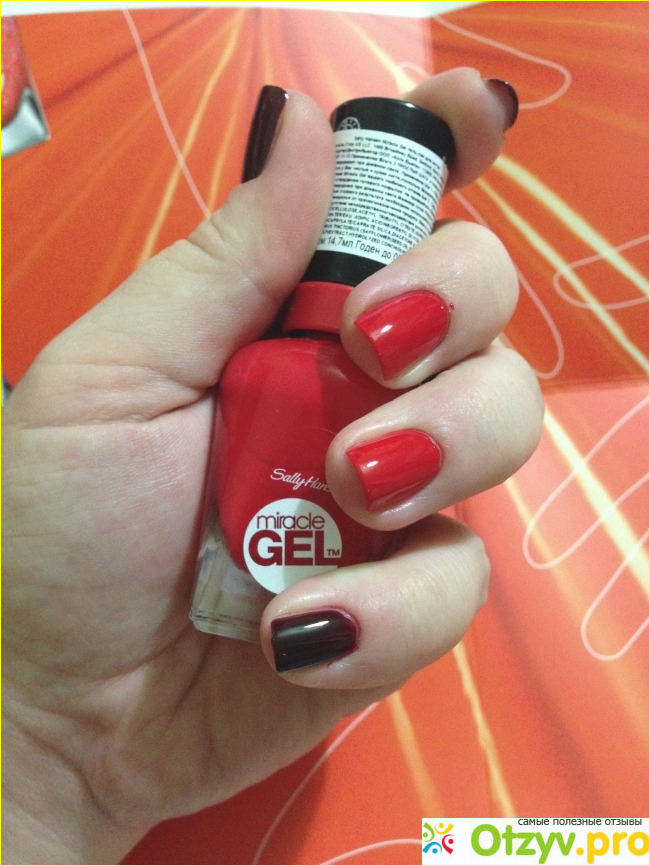 Sally hansen miracle gel фото1