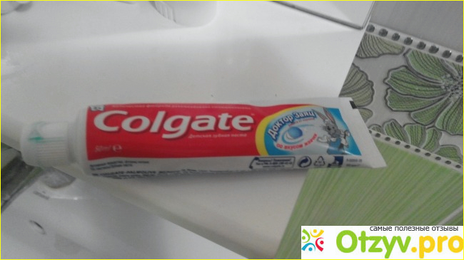Детская зубная паста Colgate Доктор заяц со вкусом жвачки фото1