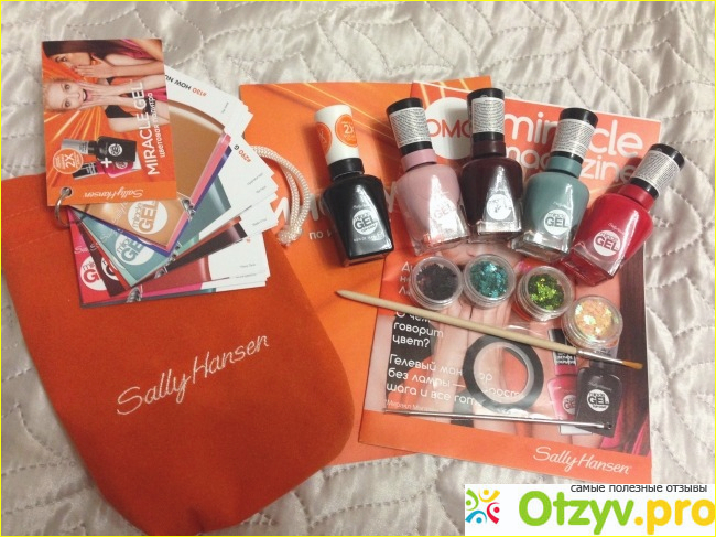 Отзыв о Sally hansen miracle gel