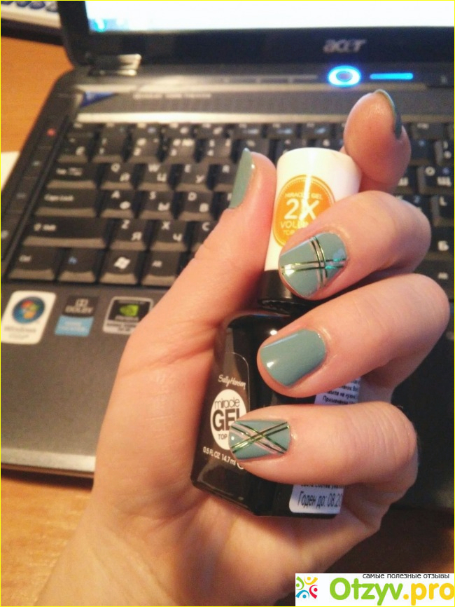 Sally hansen miracle gel фото1