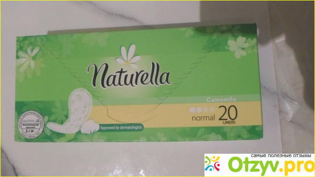 Отзыв о Naturella Camomile женские гигиенические прокладки.