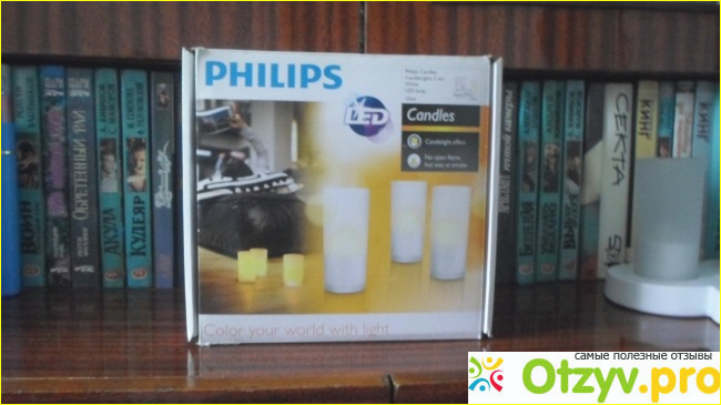 Отзыв о PHILIPS Candlelight effect Светильник электрический.