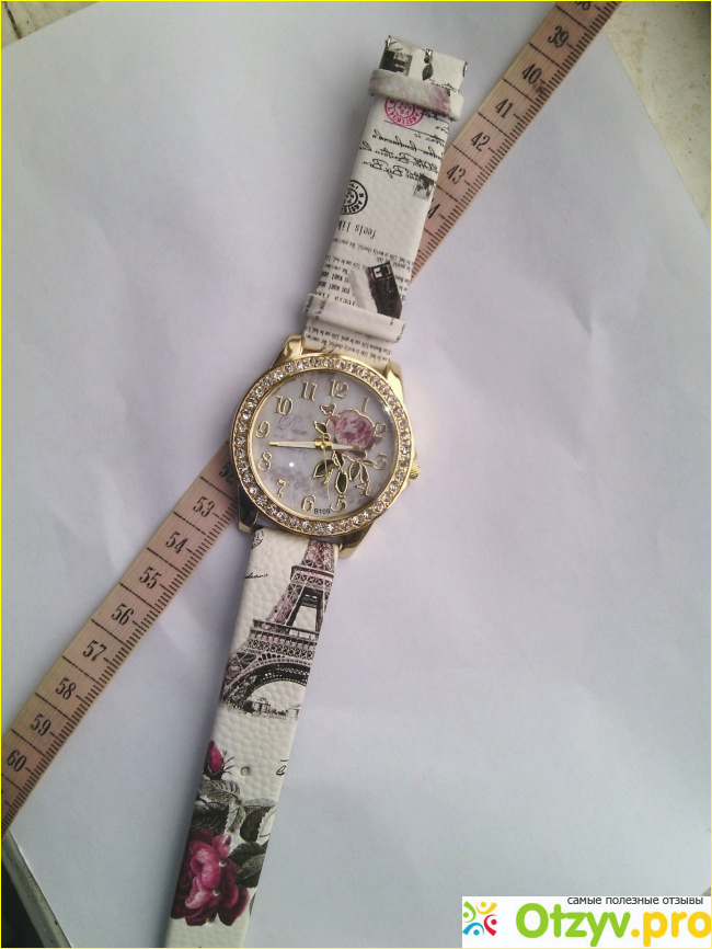 Часы Aliexpress New Fashion Chinese Style Peony Pattern Watch Gilt Digital Quartz Casual Leather Clock Women Dress фото6