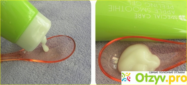 Пилинг-скатка Mizon Яблочный / Apple smoothie peeling gel фото1