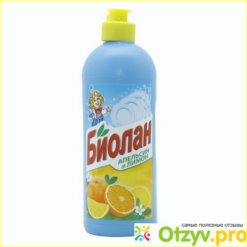 Отзыв о Средство для мытья посуды Биолан с ароматом апельсина и лимона