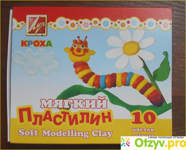 Отзыв о Мягкий пластилин Луч "Кроха"