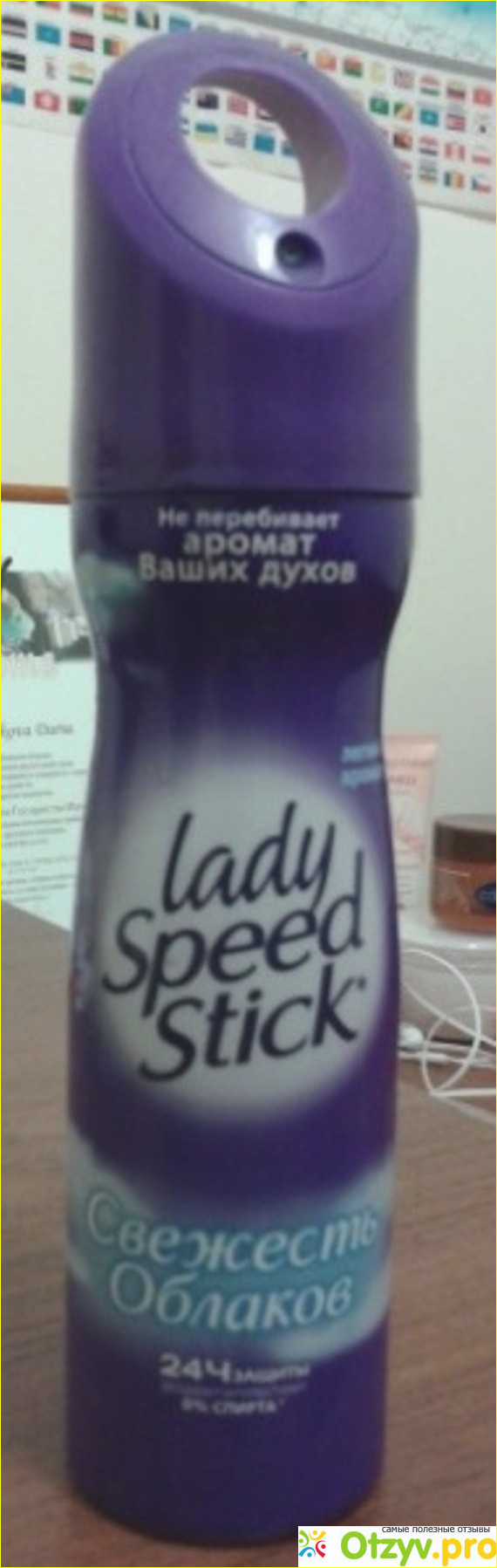 Отзыв о Дезодорант антиперспирант Lady Speed Stick Свежесть облаков Спрей