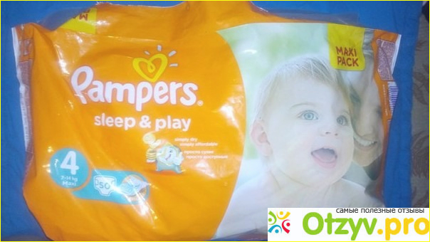 Отзыв о Pampers sleep play