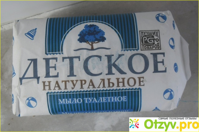 Отзыв о Мыло твердое натуральное НЖМК "Детское"