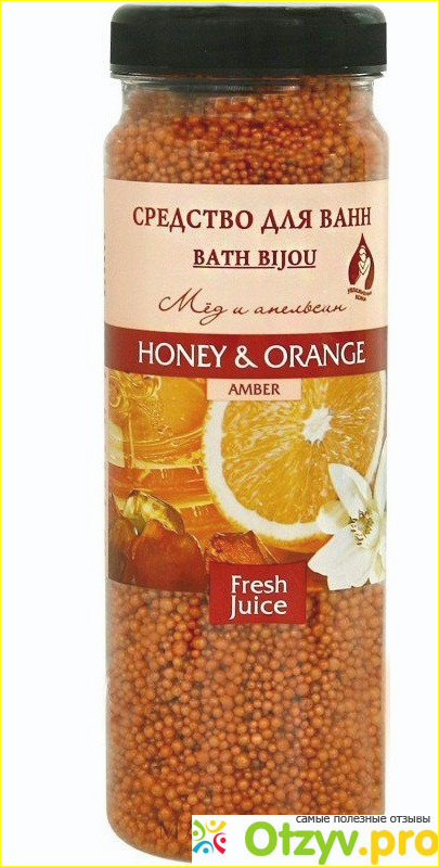 Отзыв о Бусинки для ванн Fresh Juice "Honey and Orange"