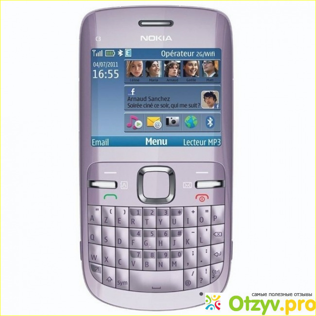 Отзыв о Телефон Nokia C3