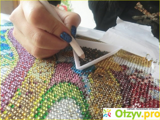 Алмазная живопись картина стразами фото1