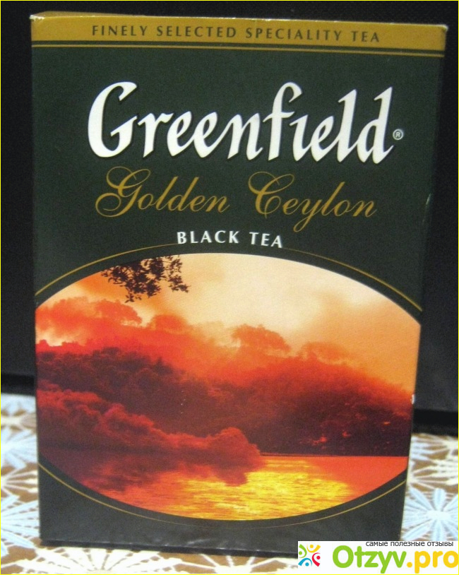 Отзыв о Чай черный листовой Greenfield Golden Ceylon