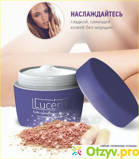 Отзыв о Lucerin крем с омолаживающими альфа-капсулами