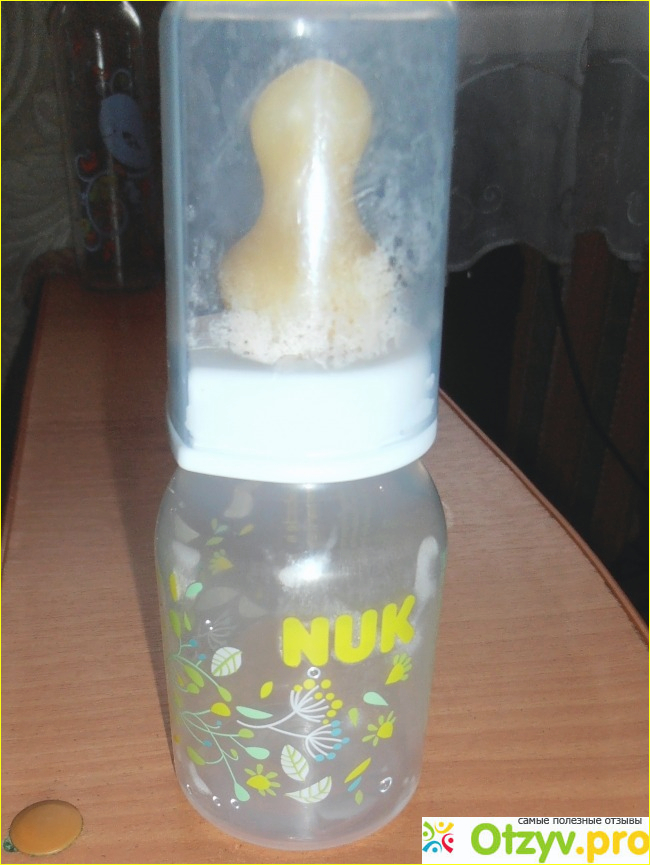 Отзыв о Бутылочка для кормления пластиковая Nuk 125 мл