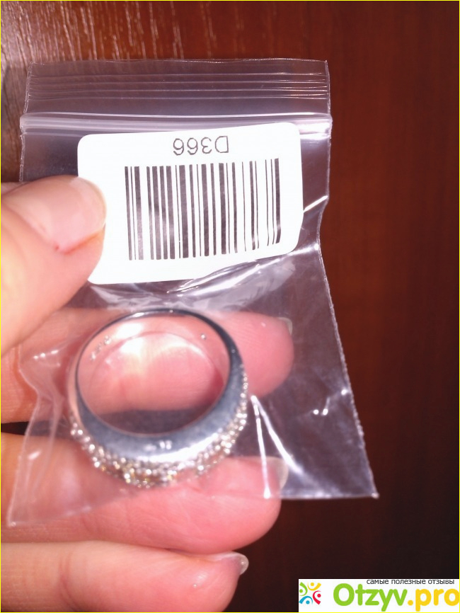 Кольцо из стерлингового серебра с цирконием Алиэкспресс фото2