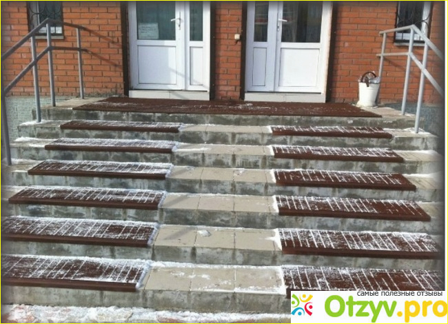 Отзыв о Противоскользящее покрытие на крыльцо